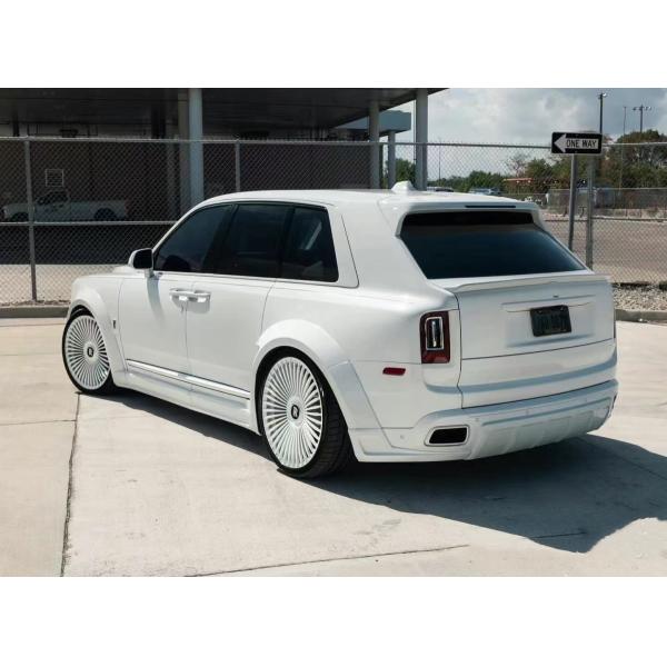 Black Cullinan Rolls Royce Body Kit NT Style Front And Rear Bumper Widebody Kit