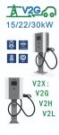 V2V AC/DC Fast EV Charging Stations Bidirectional Charging With EV Connector Gbt