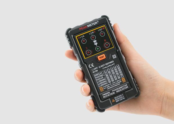 Quality Durable Motor Phase Rotation Tester With Sequence And Rotating Magnetic Field Measurements for sale
