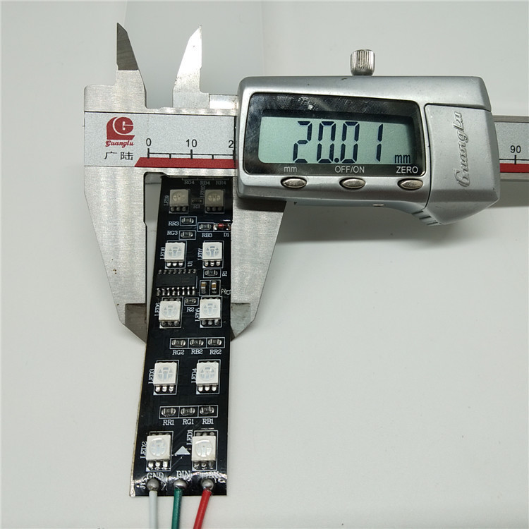 12v Digital 12v Strip Led Rigid Bar Strips SMD5050 120led/m addressable pixel rigid strip 5050