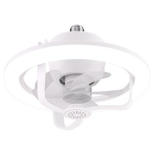 110V-240V Modern Ultra Quiet Ceiling Fan With Light Cross Border Aromatherapy Shaking Head