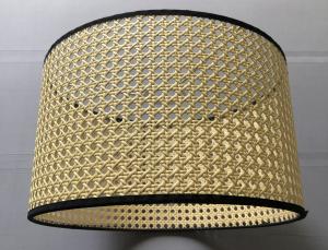 Buy cheap PVC Inner Rattan Drum Lamp Shade product