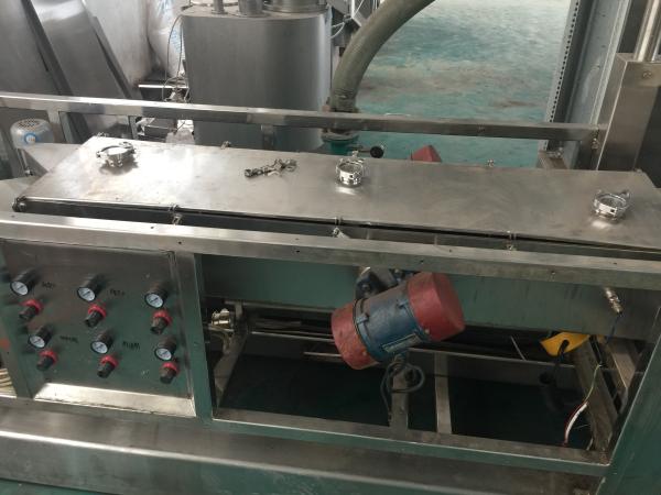 Fluidized Vibrating Continuous Dry / Wet Granulation Machine With Spray Clean