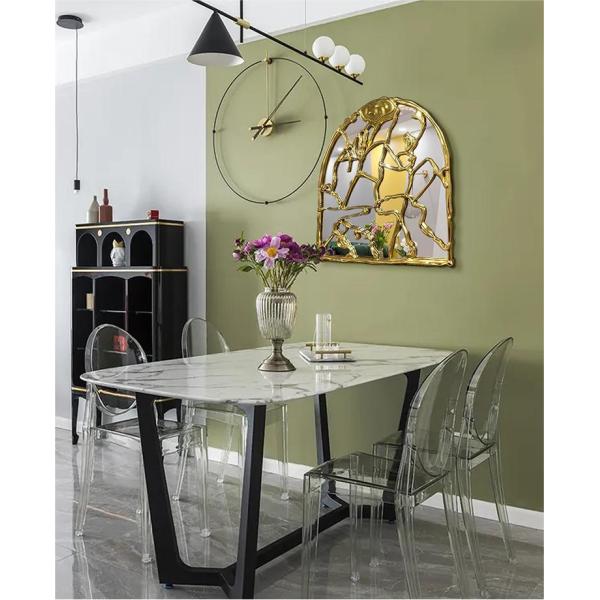 Decorative Full Length Mirror Arched Handmade Moroccan Style Ornament