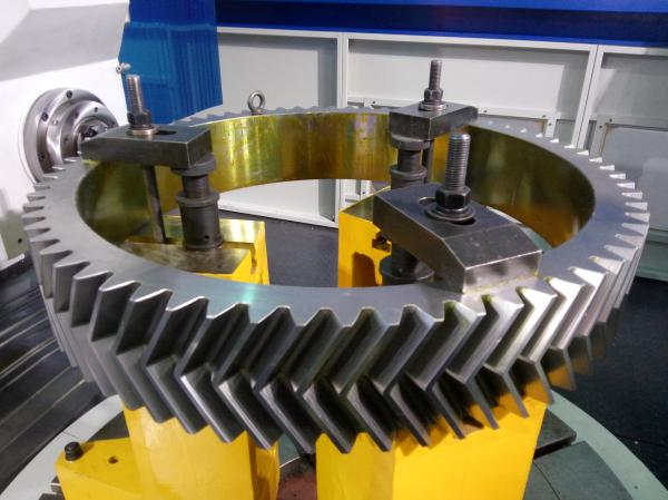 Quality Custom Rolling Mill Herringbone Gears Without Central Gap for sale
