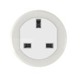 WiFi UK Smart Plug With Countdown Timer , User - Friendly Tuya App Remotely