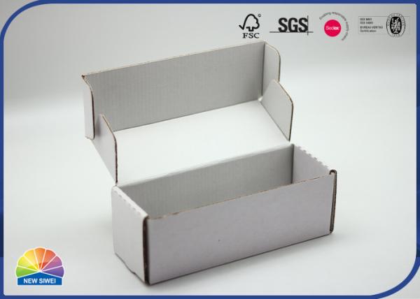 Quality Printed Corrugated Packaging Box Square Customized Size OEM E Flute Boxes for sale