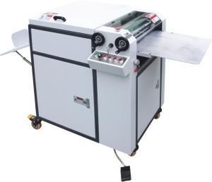 China Single Handle Manual 480 UV Coating Machine With UV Curing Or IR Drying Device on sale