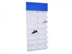 Buy cheap Commercial Shoe Display Rack,floating shoe display,Shoe fitting stools,Wall display shelve product