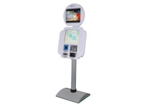 Buy cheap Dual Screen Station Multimedia Kiosks , Bar-code Scanner S801 product