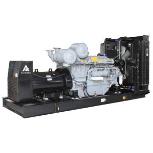 China 50Hz 1100 KVA Perkins Powered 4008TAG2A Diesel Generator Sets With Stamford Alternator on sale