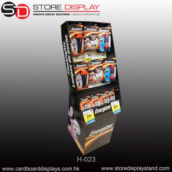 Quality PDQ pop display stand with hooks for hang stools for sale