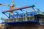 Light Weight Safety Bridge Formwork Systems Stable Structure Moved Easily