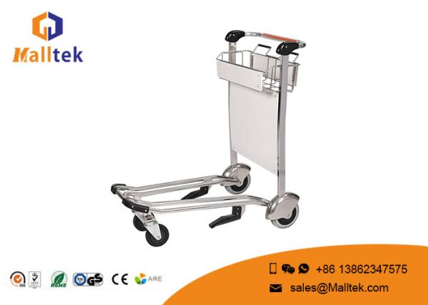 Quality Metal Movable Fold Up Luggage Cart Platform Structure High Load Capacity for sale