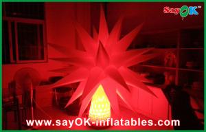 Led Light Ground Star Tree With 12 Different Color Inflatable Lighting Decoration