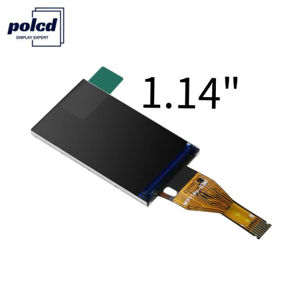Quality Polcd 1.14 Inch 550 nit Brightness IPS Screen St7789v 135X240 Tft Colour Display for sale