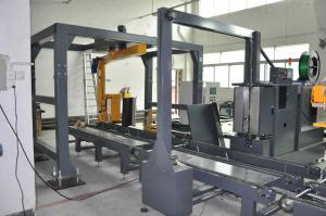 Buy cheap Fully Automatic Vertical Strapping Machine With Heating Element Sealing product