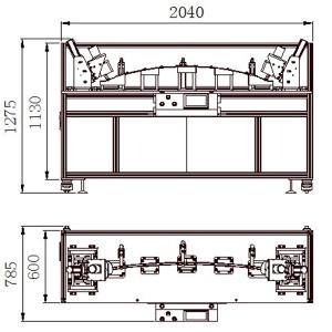 2400W Ultrasonic Punching Machine 0.6MPA Box Automatic Punching Machine