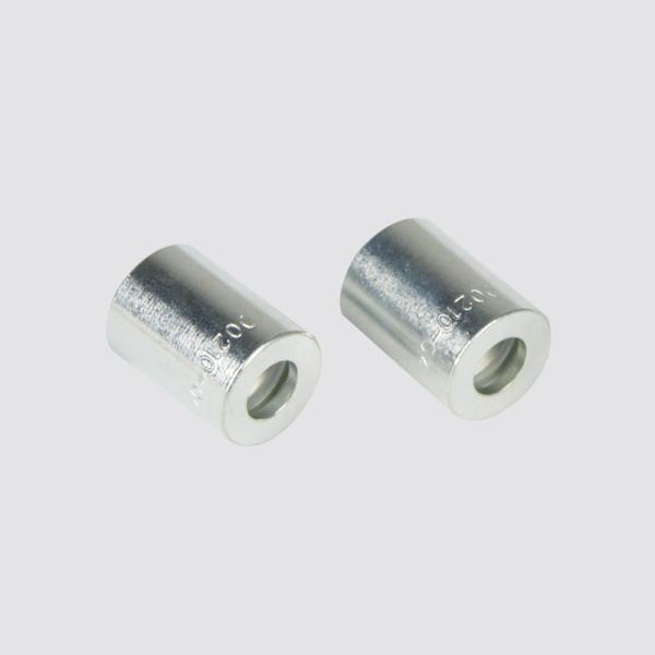 Quality 00210 - 20 CNC machine smooth surface hose ferrule hose fittings for sale