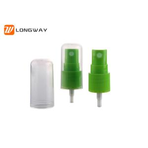 Buy cheap PP Material Green Fine Mist Pump Sprayer With Ribbed Closure 18/415 product