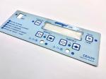Glossy Finish Polyester Transparent Window Custom Membrane Keypad Manufacturers