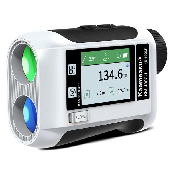 J600m Laser Rangefinder Rechargeable Fast Read Laser Distance Meter LCD Screen Memory Storage Portable Design