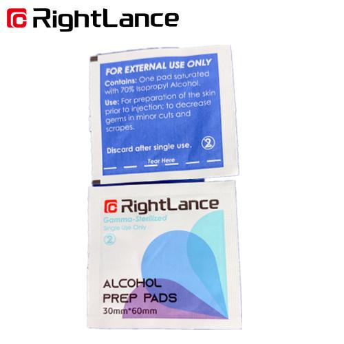 Quality 1KG 5ml 6CM Cleaning Alcohol Prep Pads 70 Isopropyl Alcohol for sale