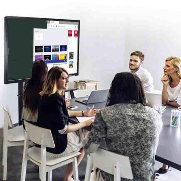 Touch Screen Interactive Flat Panel Smart Board 85 Inch Windows Or Android Available