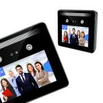 Dynamic 5.0 Inch Face Recognition Machines RoHS Time Attendance Access Control