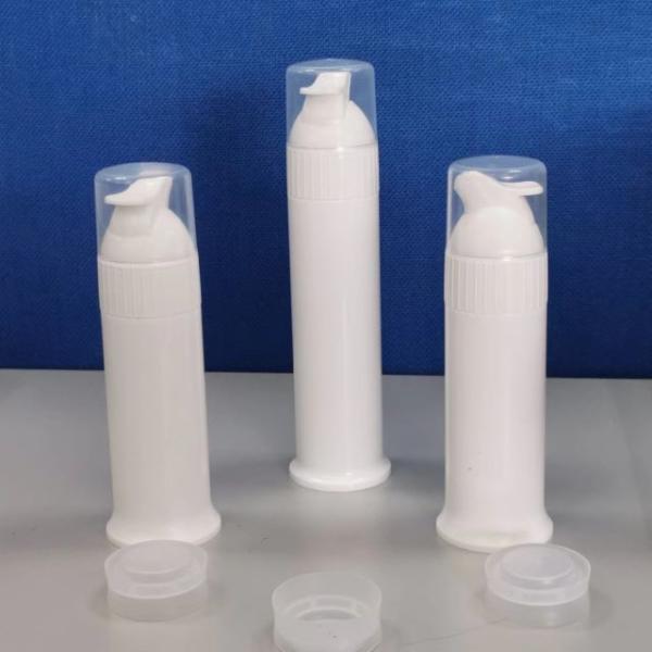 Quality Design 100ml PP Cylinder Airless Toothpaste Dispenser for Toothpaste Storage Pump Bottle for sale
