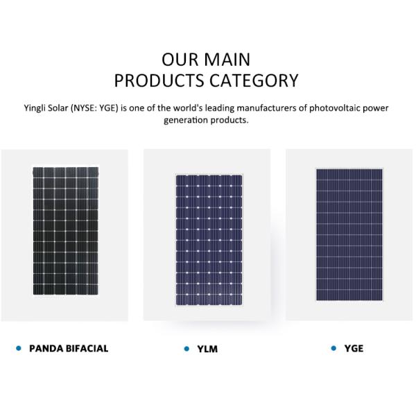 High Efficiency Bipv Yingli Solar Panels , Double Glas Frameless Solar Modules