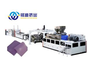 800-1300kg/H PP PET Sheet Production Line , Plastic Cup Body Sheet Extruder Machine