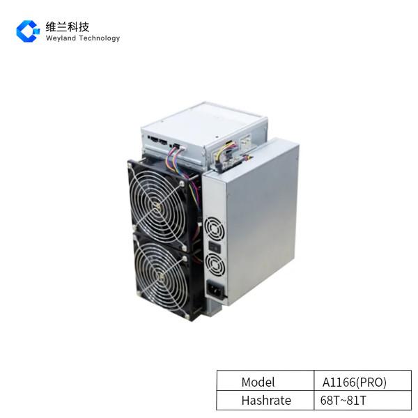 Quality Bitcoin canaan avalon A1166 , Asic Avalonminer A1166Pro 68-81T for sale