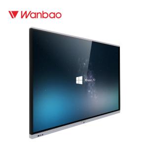 Buy cheap Wall Mounted Touch Screen Whiteboard 65'' 4K Digital Display Precise Writting product