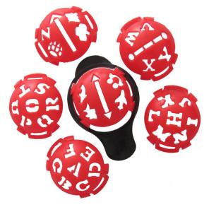 golf alignment system , ball liner marker , golf scriber with a set