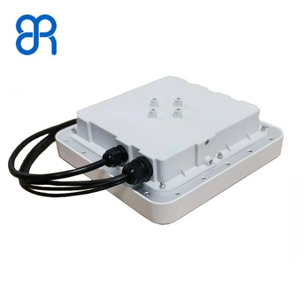 Quality Long Distance Asset Management UHF RFID Circular Polarization Reader 9dbi Integrated for sale