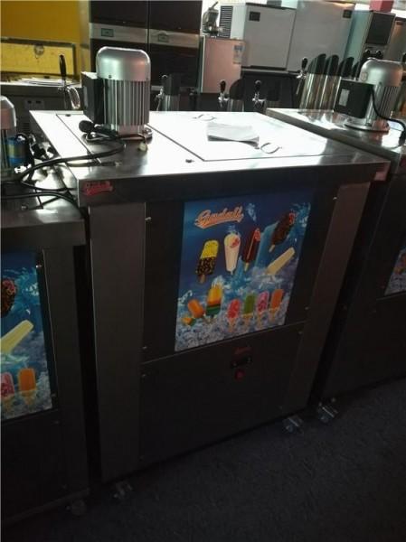 Quality R404a SS201 Popsicle Ice Cream Machine With 4 wheels for sale