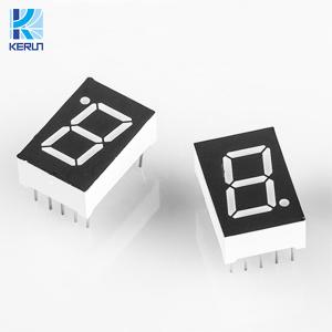 Buy cheap 0.56 Inch Common Anode And Common Cathode 7 Segment Display 1 Digit Red Color product