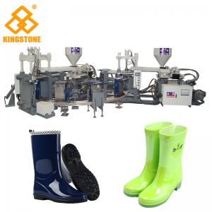 Buy cheap Automatic Rain Shoes Making Machine Production Line , Rotary Injection Molding Machine product