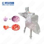 High efficiency fresh frozen pork beef mutton chicken duck meat cube cutting
