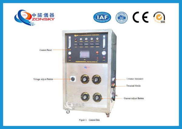 Quality Movable FRLS Testing Instruments , Cable Integrity Flammability Testing Equipment for sale