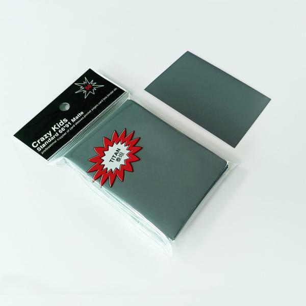 Quality Grey Pvc Acid Free Card Sleeves PP Pokemon Card Protector Sleeves for sale
