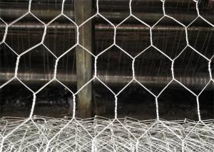 Galvanized Before Weaving Hexagonal Wire Mesh Netting For Gabion