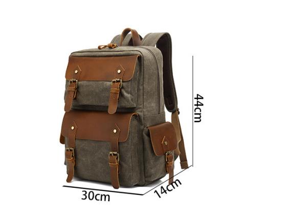 Quality Waterproof Cowhide Travel Duffel Backpack for sale