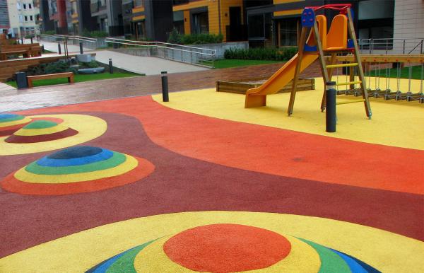 Quality Vibrant Custom EPDM Rubber Running Track Easy Install Exceptional Weather Flexibility for sale