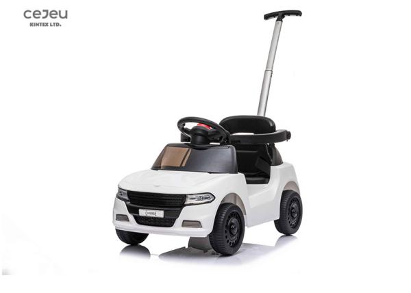 Quality 3 Height Adjusted Childs Push Along Car With Pushrod EN71123 for sale