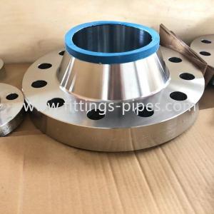 Buy cheap 150 Class 6 Inch Stainless Steel Weld Neck Flange ANSI B16.5 product