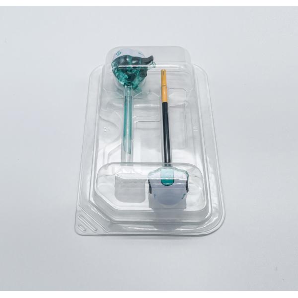 Abdominal Surgical Instrument 5mm Disposable Bladed Trocar and Sleeve