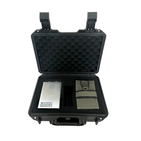Mobile Phone Signal Handheld 5G Jammer Mobile Phone Jammer Remote Control Jammer 4 Bands 8-10W Per Band 2 x PCB-2040