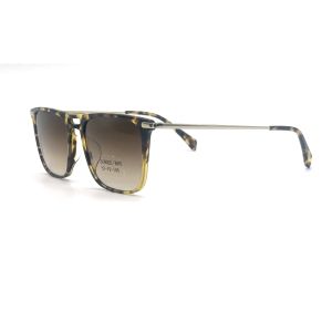 SUN002 Acetate Frame Sunglasses with high elasticity stainless steel temples